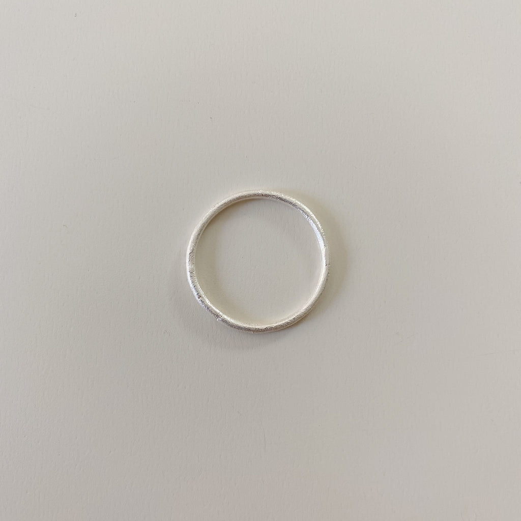 Anillo Begonia Plata