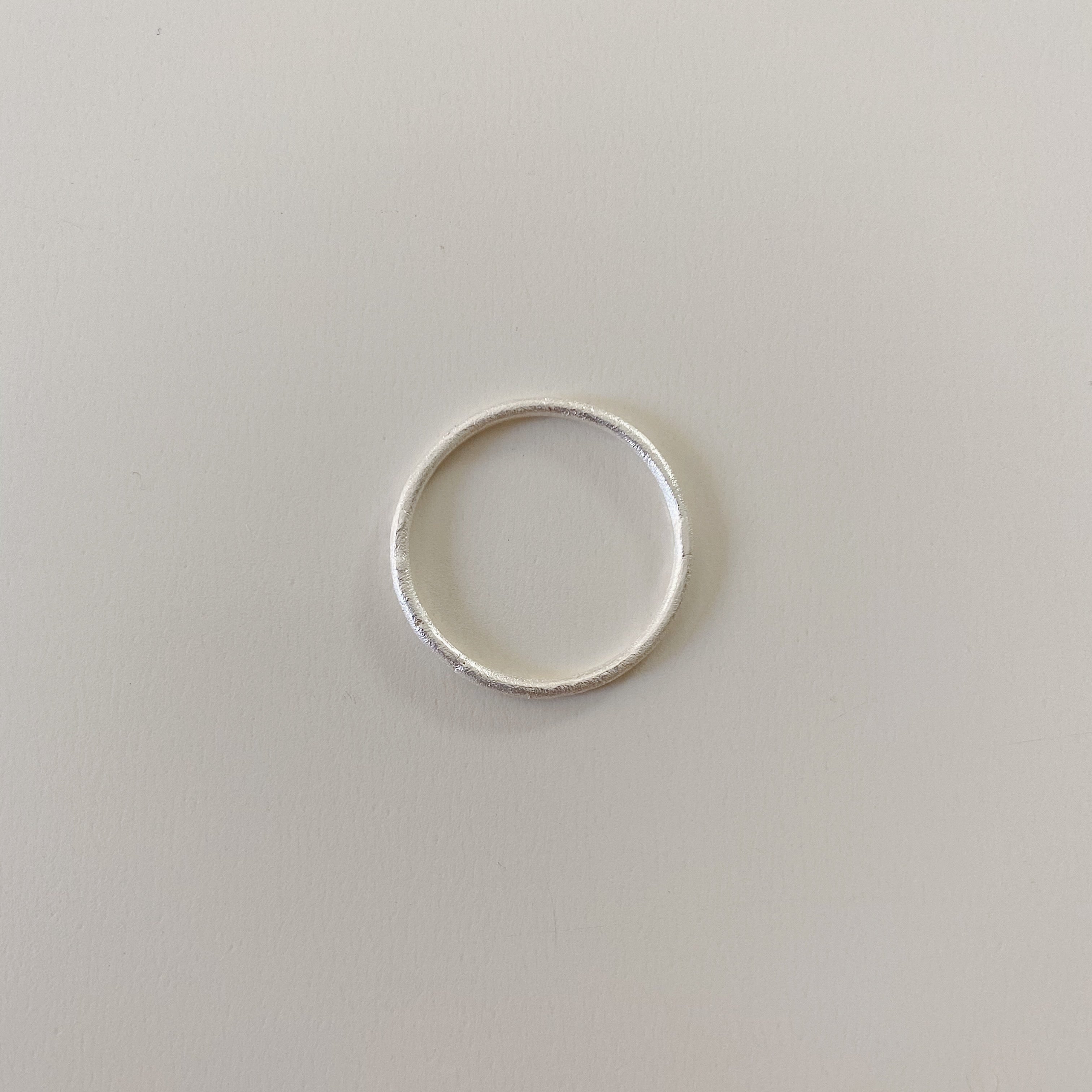 Anillo Begonia Plata