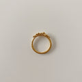 Anillo Loto Dorado