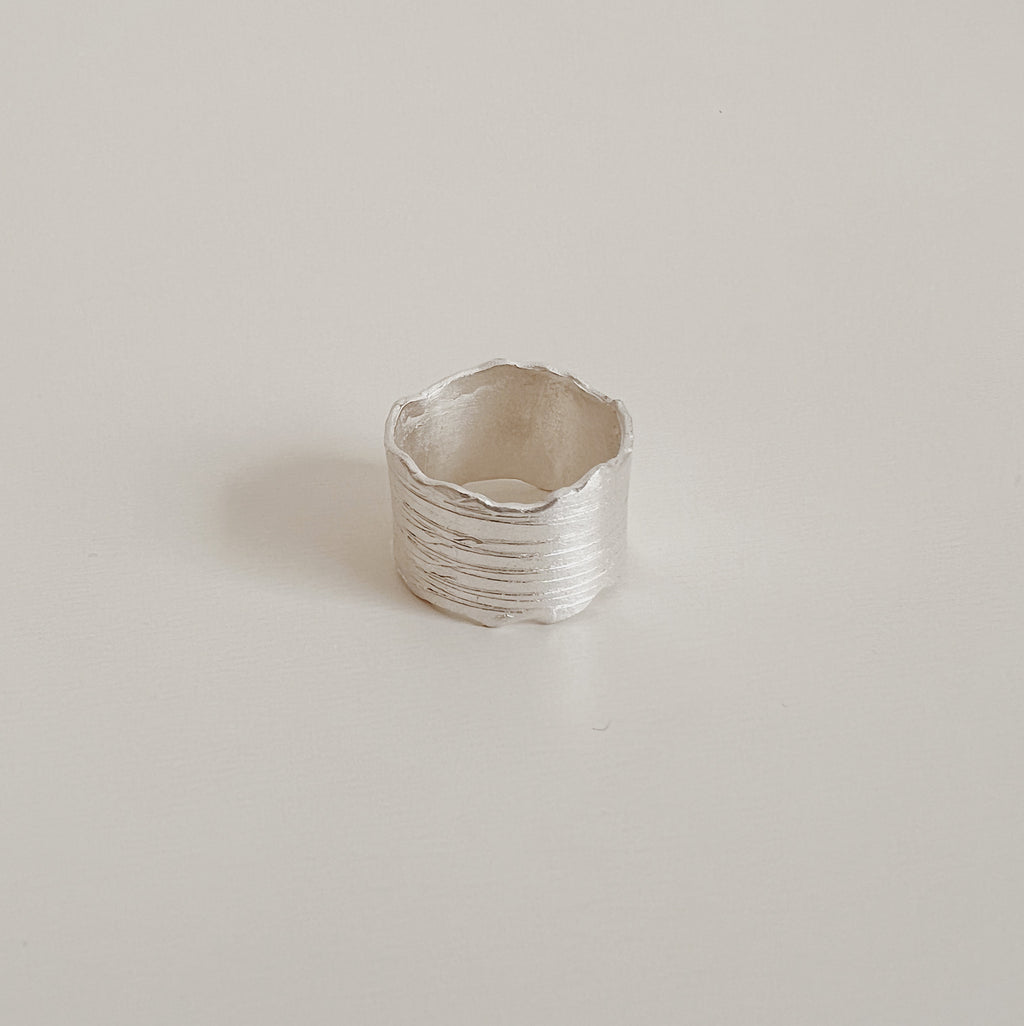 Anillo Raíces Plata