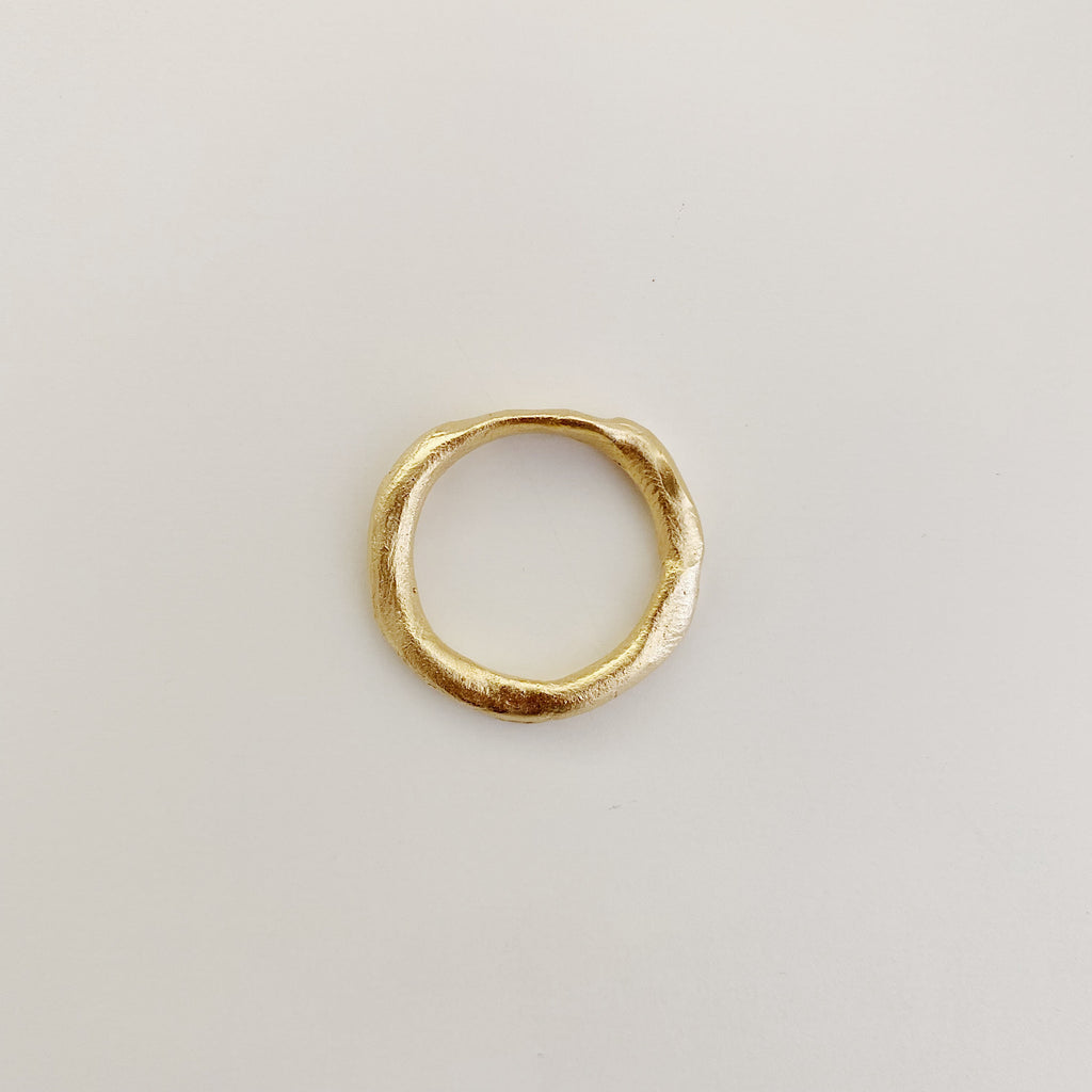 Anillo Salvia Dorado
