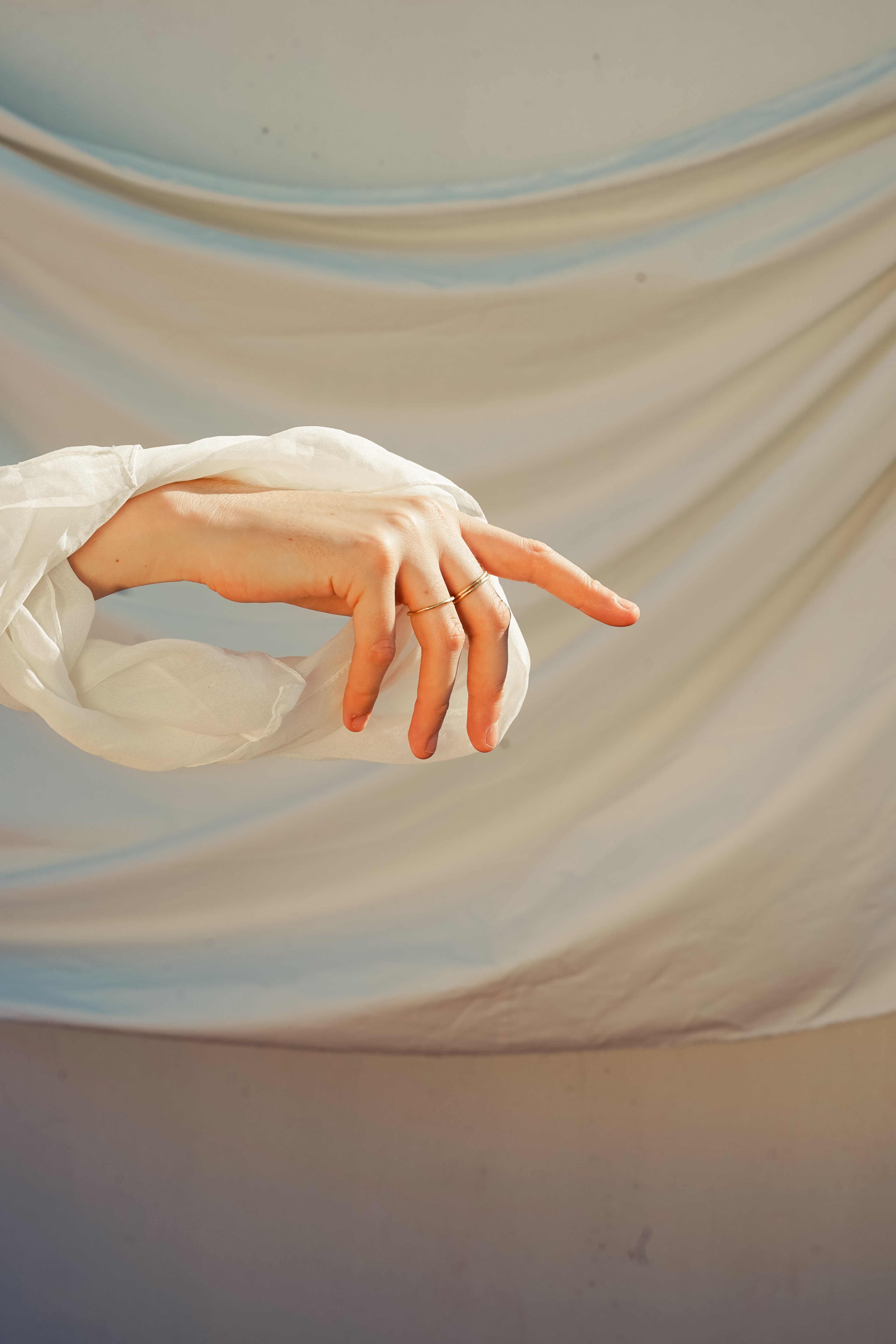 Anillo Begonia Dorado