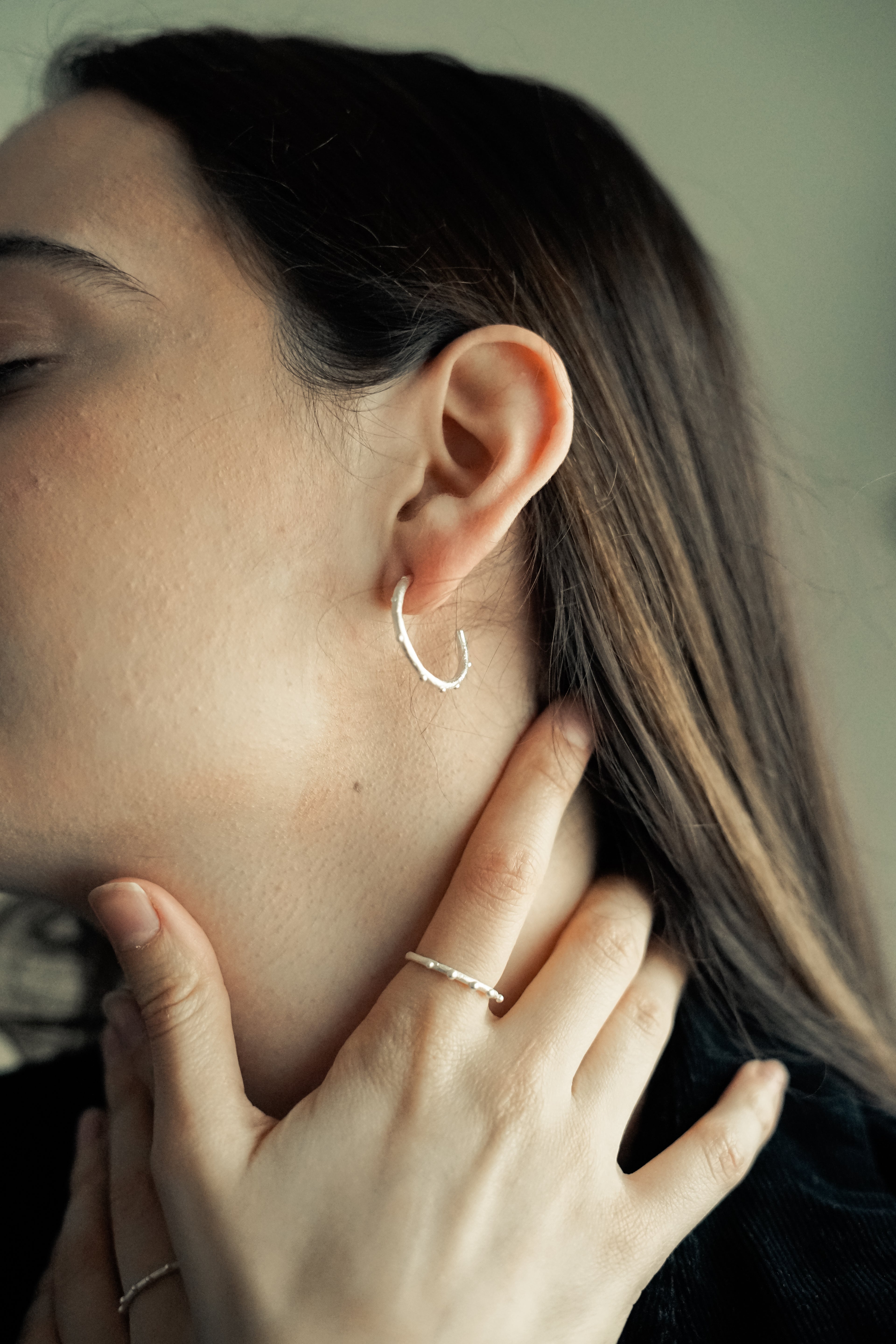 Anillo Liatris Plata