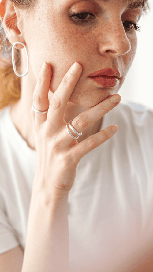 Anillo Salvia Plata