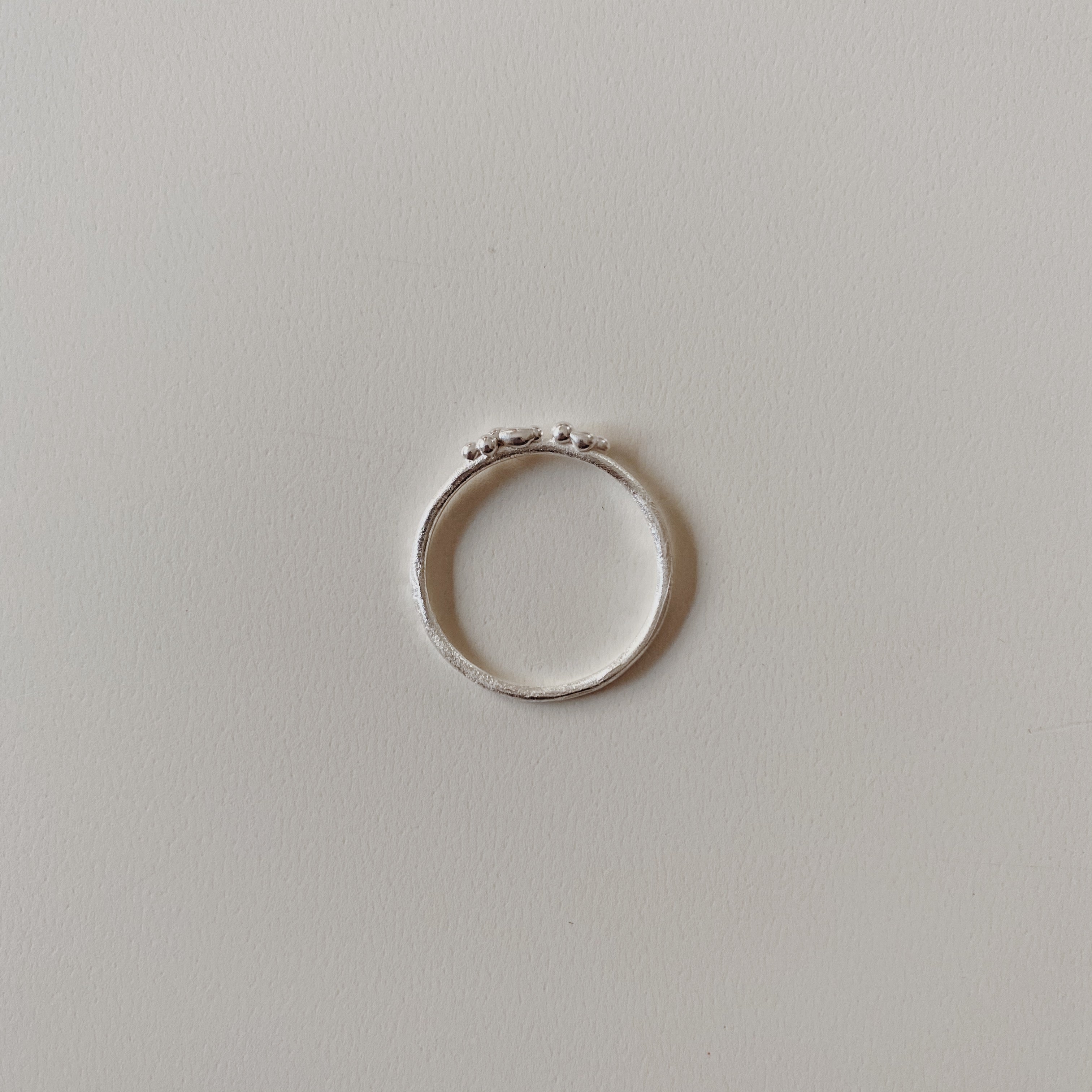 Anillo Violeta Plata