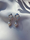 Pendientes Raíces Pequeño Perla
