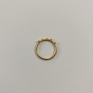 dorado-anillo-hecho a mano